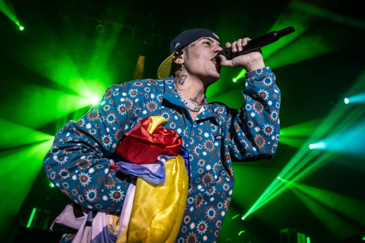 Duki en Nueva York, este miércoles 17 de mayo, enel inicio de su gira por Estados Unidos