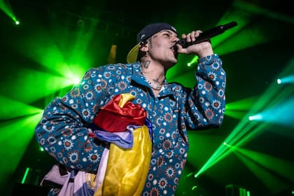 Duki en Nueva York, este miércoles 17 de mayo, enel inicio de su gira por Estados Unidos