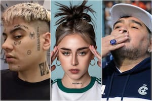 Duki, Nicki Nicole y Diego Maradona, una inesperada polémica con epicentro en las redes sociales