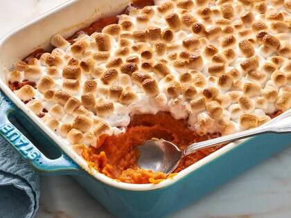 Dulce de batatas con malvaviscos, la receta favorita de Dolly Parton