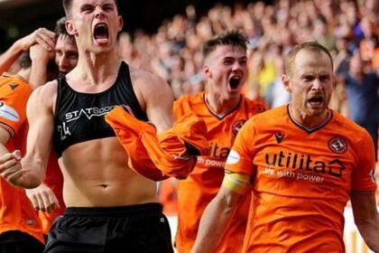 Dundee United, el equipo beneficiado por su contricante de siempre, Dundee FC.
