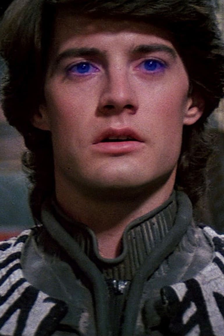 Kyle MacLachlan como Paul Atreides en Duna, de David Lynch
