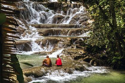 Dunn’s River Falls, alternativa a la playa cerca de Ocho Ríos