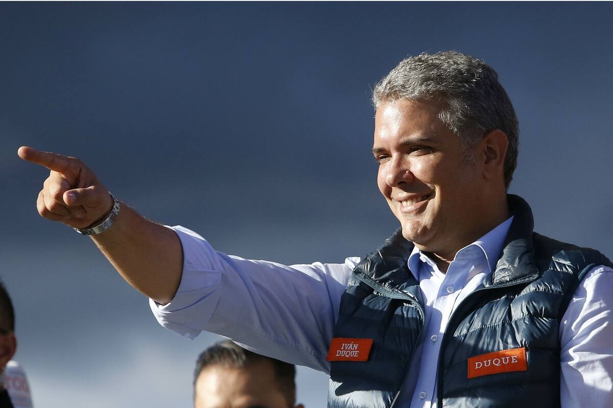 Duque, durante la campaña