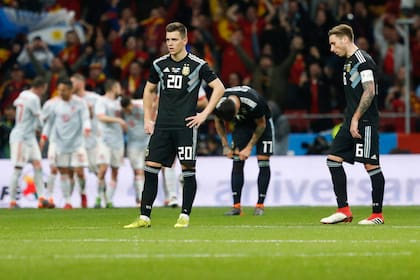 Dura derrota del equipo argentino ante España