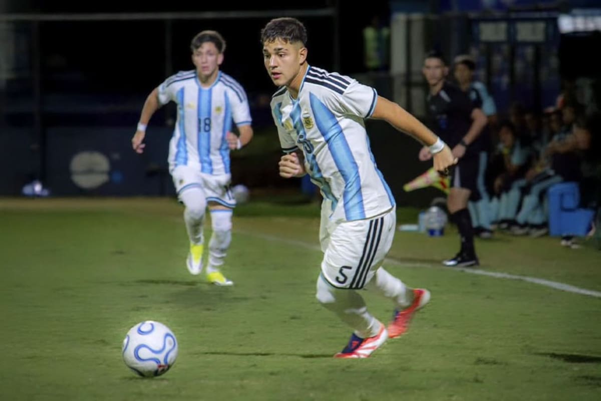Dura sanción de la Conmebol para un futbolista de la sub-17 argentina: cuatro meses de suspensión para Benítez Machuca.
