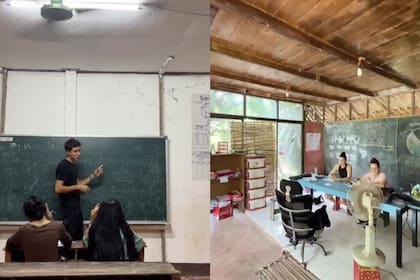 Durante dos semanas, hizo un voluntariado en Asia dando clases de inglés a los niños