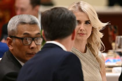 Durante el banquete de Estado que Xi Jinping ofreció a Trump en Pekín