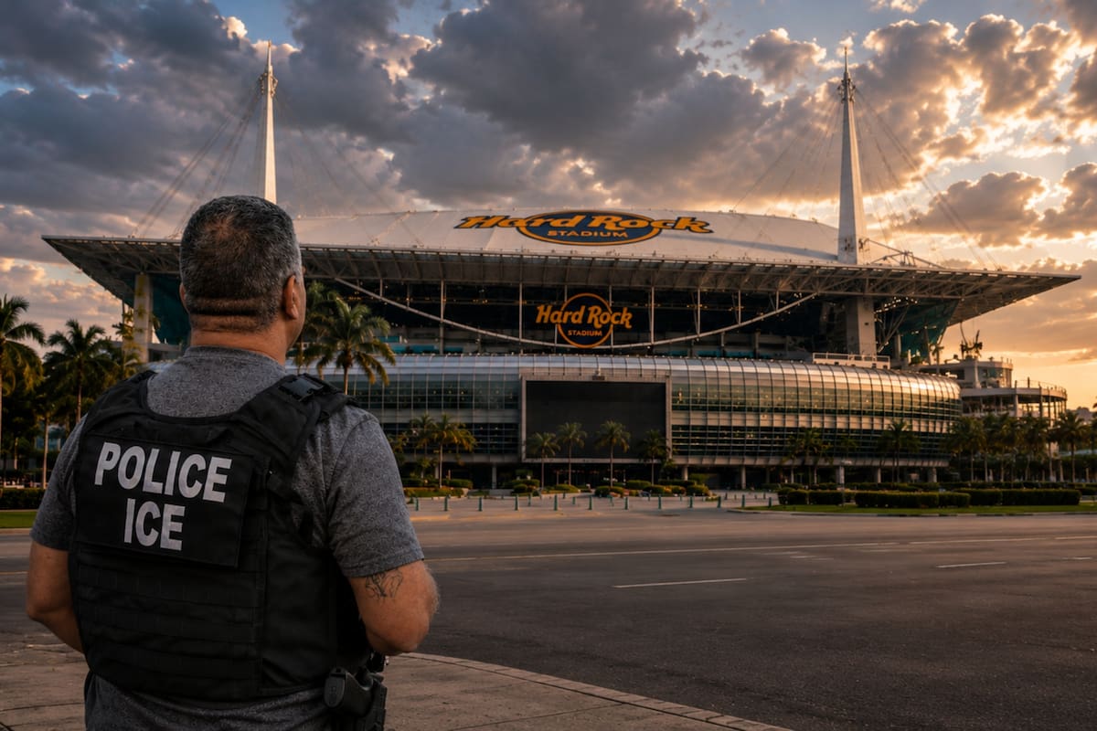 Durante el Mundial, los agentes del ICE patrullarán las zonas cercanas a los estadios y en Florida no habrán excepciones