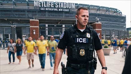 Durante el partido de Brasil en el Estadio Nueva York Nueva Jersey, los agentes del ICE participarán del despliegue de seguridad