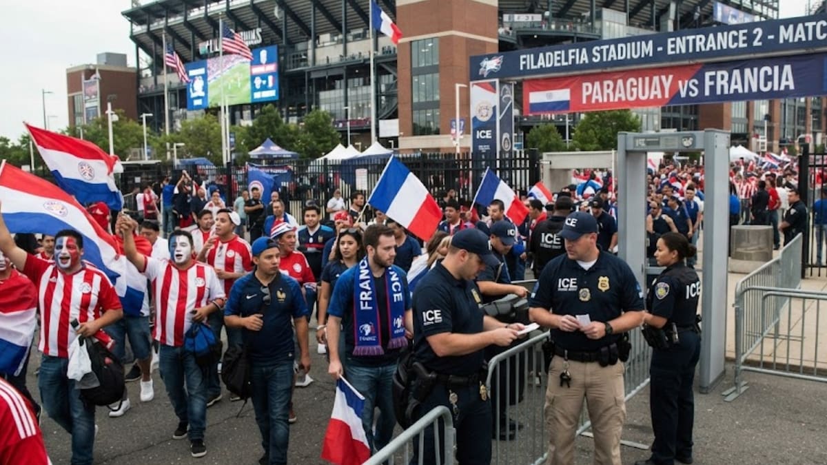 El ICE despliega operativos en Filadelfia durante el partido del Mundial 2026