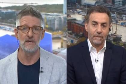 Durante el pase, Luis Majul y Luis Novaresio criticaron al Gobierno (Captura LN+)