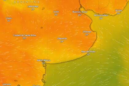 Durante esta época es poco común tener gran amplitud térmica en una misma jornada