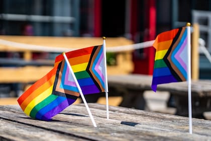 Durante junio suelen colocarse banderas del orgullo en sitios públicos de varias ciudades alrededor del mundo