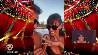 Durante La Academia, Soledad Bayona fue sorprendida por su novio, quien le propuso casamiento en vivo