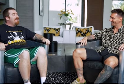 Durante la entrevista con Migue Granados, Leo Messi recordó cómo conoció a Antonela Roccuzzo (Foto: Captura Soñé que volaba)