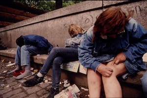 Durante la segunda mitad de la década de 1980, muchos consumidores de heroína se concentraban en el centro de Frankfurt