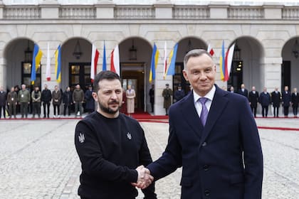 Durante la visita, Zelensky se reunirá con su homólogo polaco, Andrzej Duda, y está previsto que pronuncie un discurso en el centro histórico de la capital polaca
