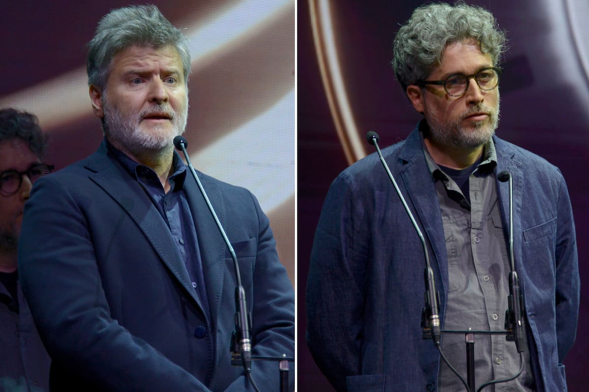 Durante los discursos de Gastón Duprat y Mariano Cohn realizados por el homenaje a Luis Brandoni se vivió uno de los momentos más tensos de la noche