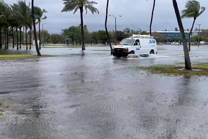 Durante los últimos días, las lluvias torrenciales han afectado a algunas zonas de Miami