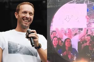 Durante su concierto, Chris Martin recordó el polémico episodio de Astronomer y provocó risas entre los fans