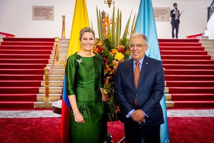 Durante su paso por Bogotá, Zorreguieta se reunió con el viceministro de Relaciones exteriores, Francisco Coy (Foto: Instagram @unsgsa / @patrickvkatwijk)