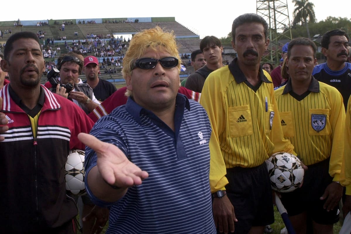 Durante su rehabilitación, en Cuba en 2006