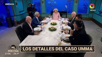 Durante un repaso por el caso Umma, Mirtha recordó el episodio violento que vivió su chofer la misma semana