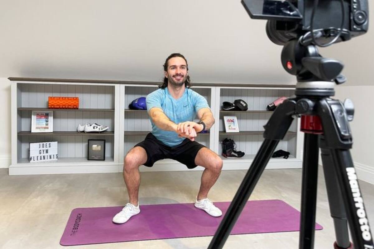 Durante un vivo que miraban casi un millón de personas, el entrenador Joe Wicks sufrió un altercado similar al que, según el mito, protagonizó la argentina María Amuchástegui