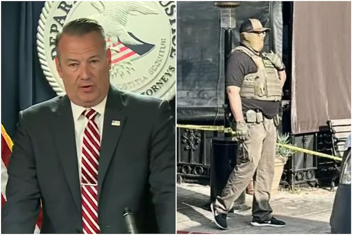 Durante una conferencia de prensa en Boston el 2 de junio, Todd Lyons defendió los métodos utilizados por los agentes federales en los operativos de control migratorio