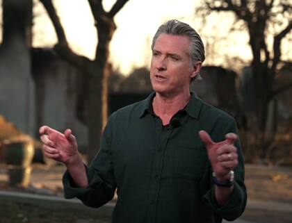 Durante una entrevista con NBC News, Gavin Newsom acusó a Donald Trump de desinformar