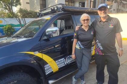 Durarán ocho años conociendo el mundo en auto (Foto: Melissa Múnera)