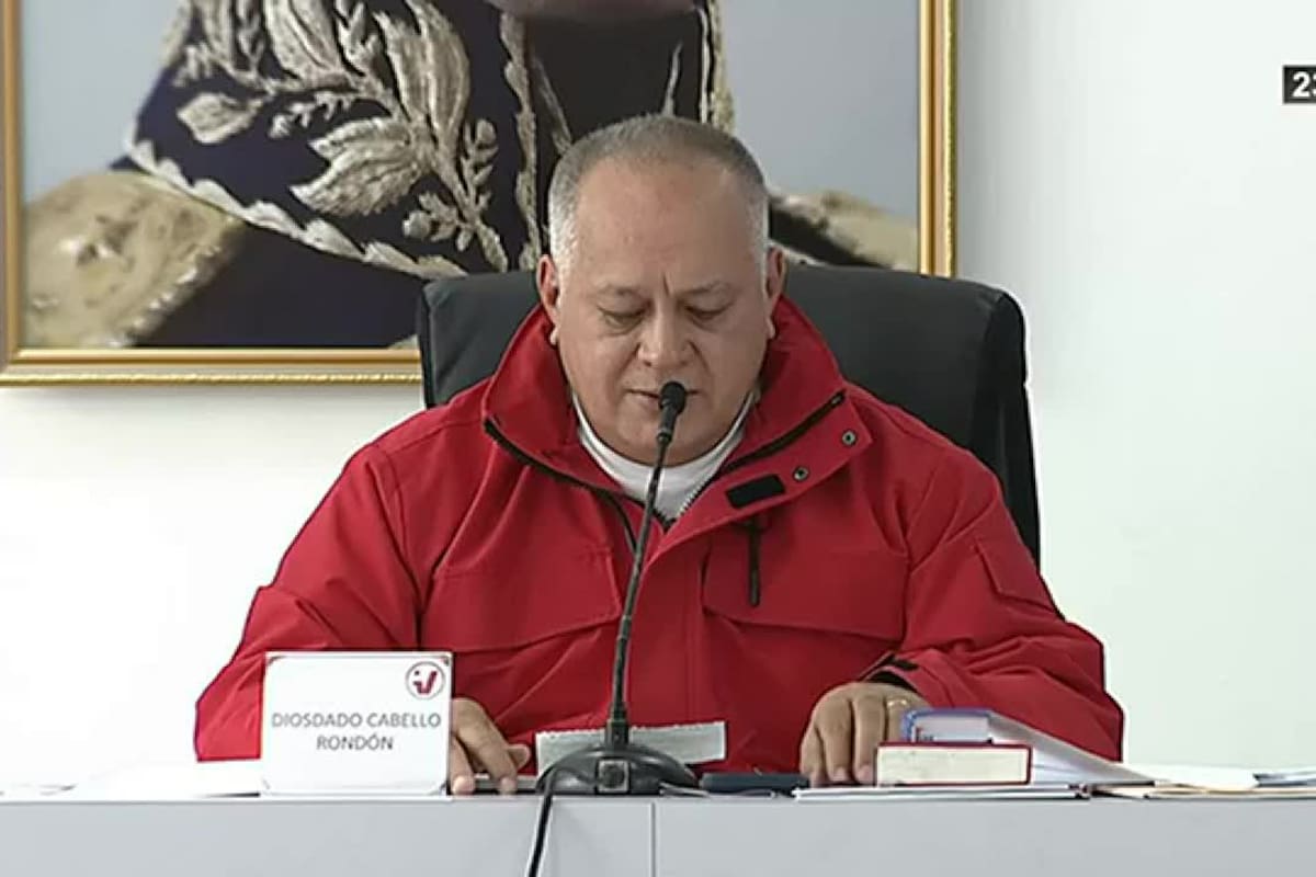 Duras críticas Diosdado Cabello contra Alberto Fernández por el avión venezolano-iraní