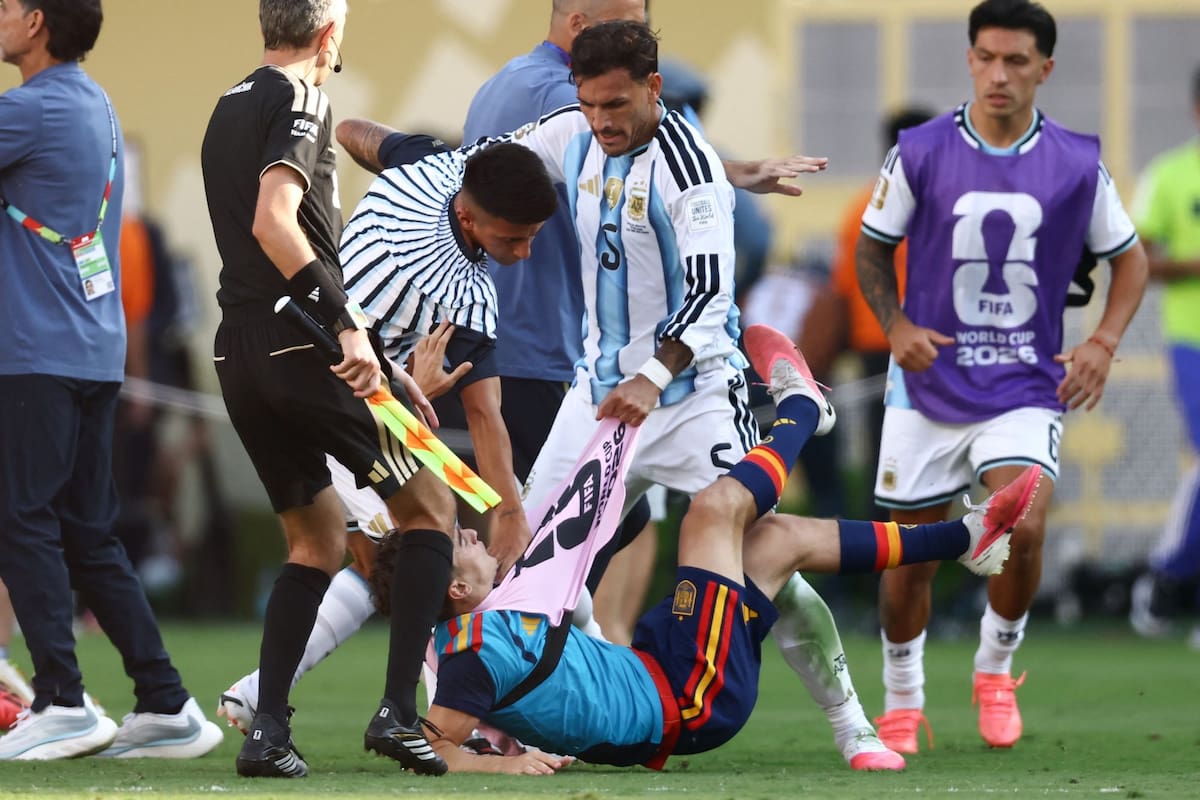 Durísima sanción de la FIFA a la Argentina por los incidentes en la final del Mundial