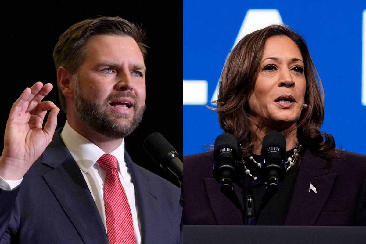 Duro cruce entre JD Vance y Kamala Harris