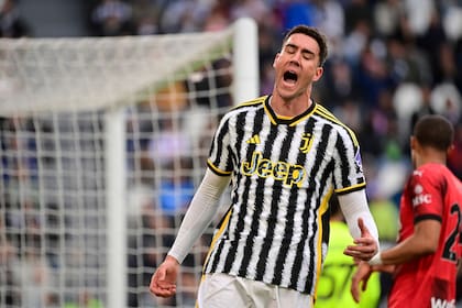Dusan Vlahovic delantero de Juventus