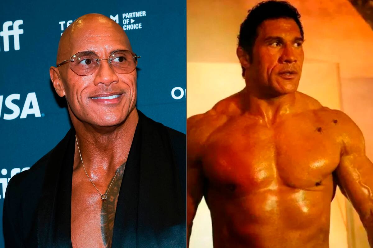 Dwayne Johnson, completamente transformado para personificar a Mark Kerr en La máquina