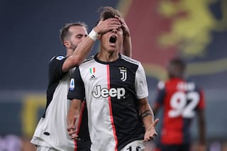 Dybala no para de hacer goles en medio del debate sobre el número 9 de Juventus