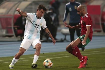 Paulo Dybala fue considerado por Scaloni para las próximas Eliminatorias
