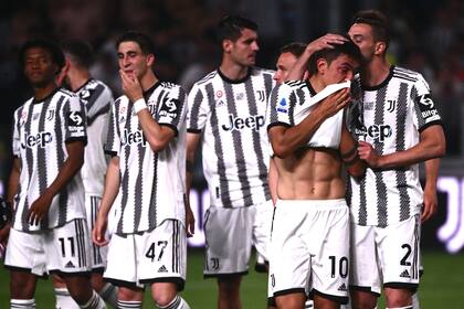 Dybala vivió una noche singular en el Allianz Stadium de Turín, en su último partido como jugador de Juventus