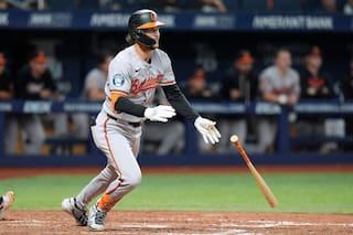 Sencillo de dos carreras de Beavers como emergente da victoria de 6-5 a Orioles sobre Rays