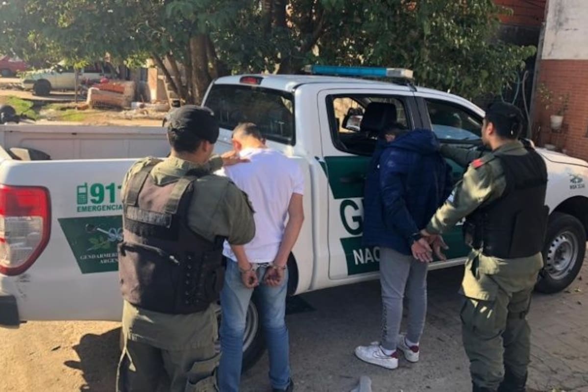 Dylan Cantero, detenido en Rosario