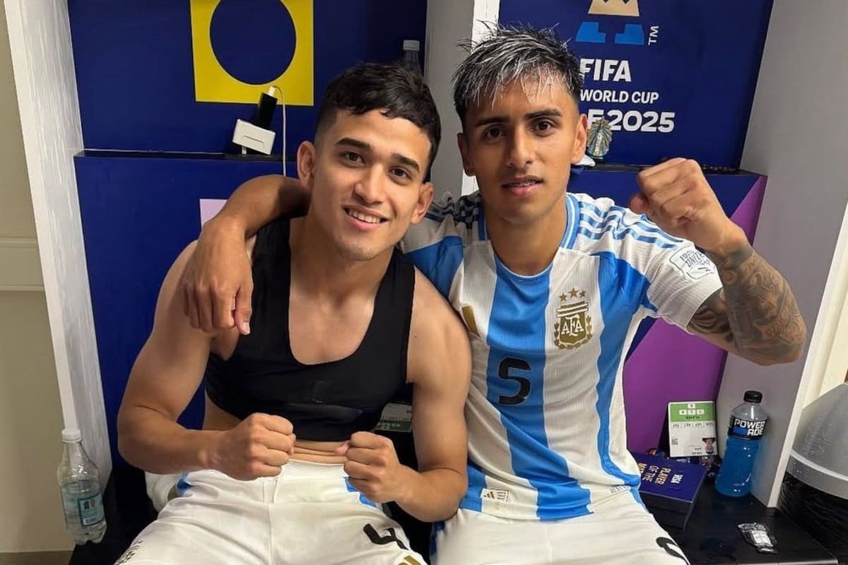 Dylan Gorosito y Milton Delgado, destacados en la selección pero con escasos minutos en Boca