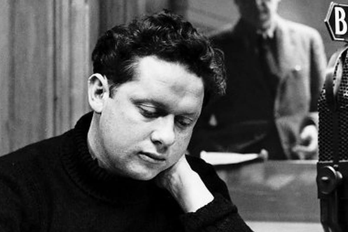 Dylan Thomas, leyendo sus obras en la BBC