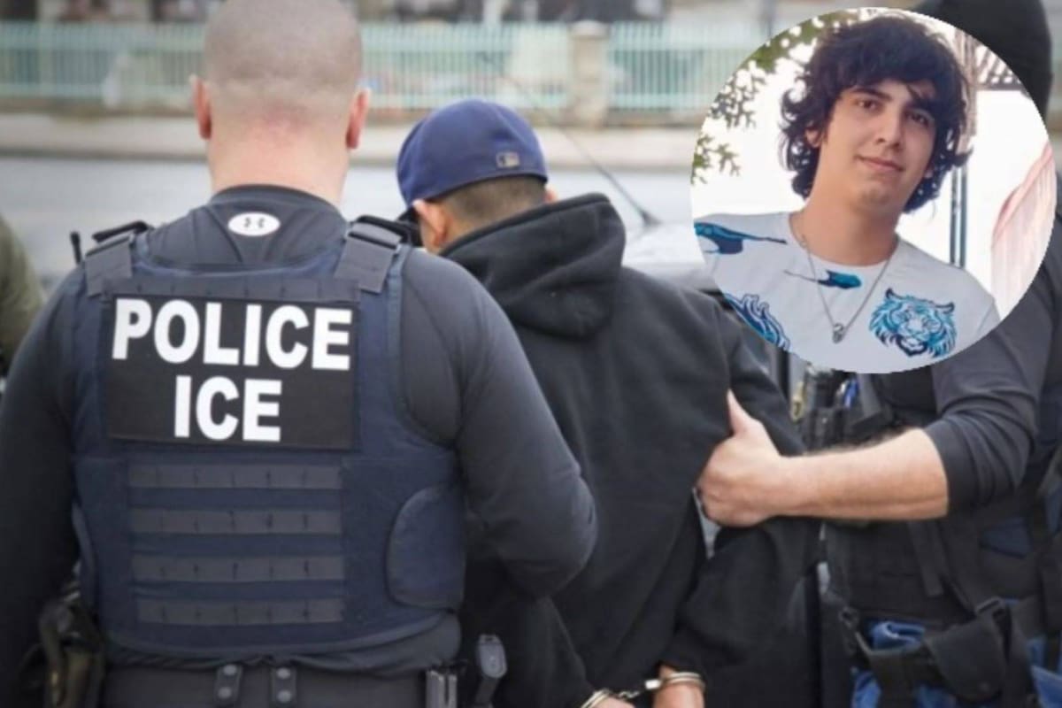 Dylan, un migrante venezolano de 20 años, fue detenido por agentes de ICE cuando se presentó a una cita en el tribunal de inmigración