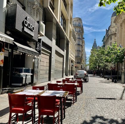 D´Oro Italian Bar, en un punto estratégico de la ciudad.
