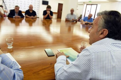 El gobernador de Mendoza, Alfredo Cornejo, presentó la semana el proyecto de ley del Fondo Anticíclico Vitivinícola