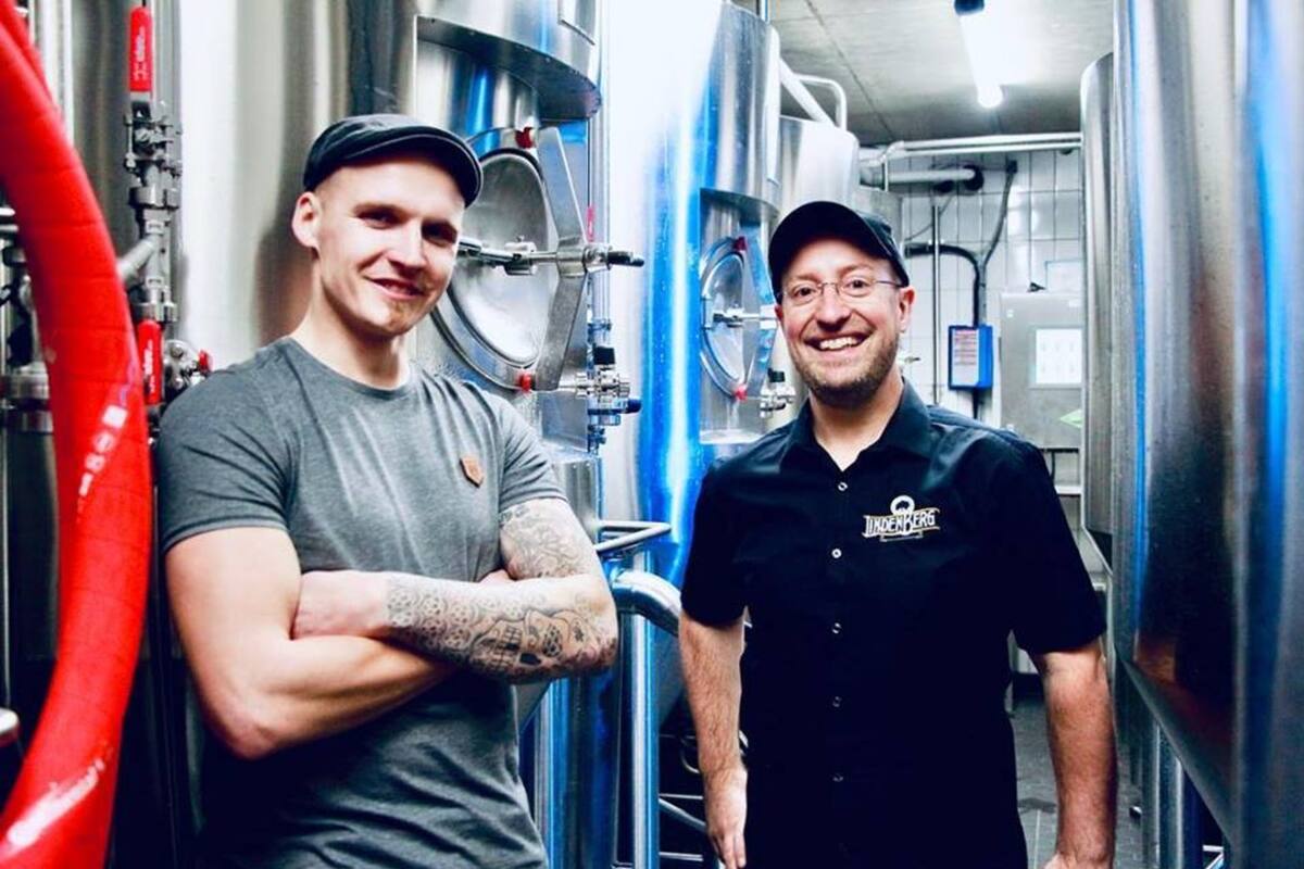 Eber Andriuolo volvió a Alemania para formarse más en el área cervecera y para proyectar a la marca Lindenberg