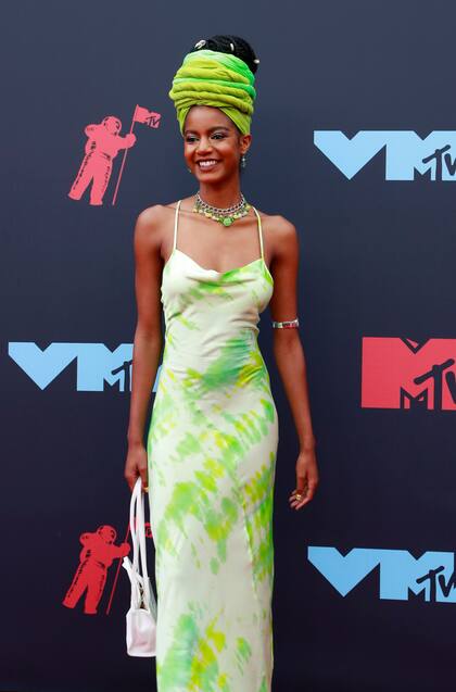 Ebonee Davis de estilo étnico