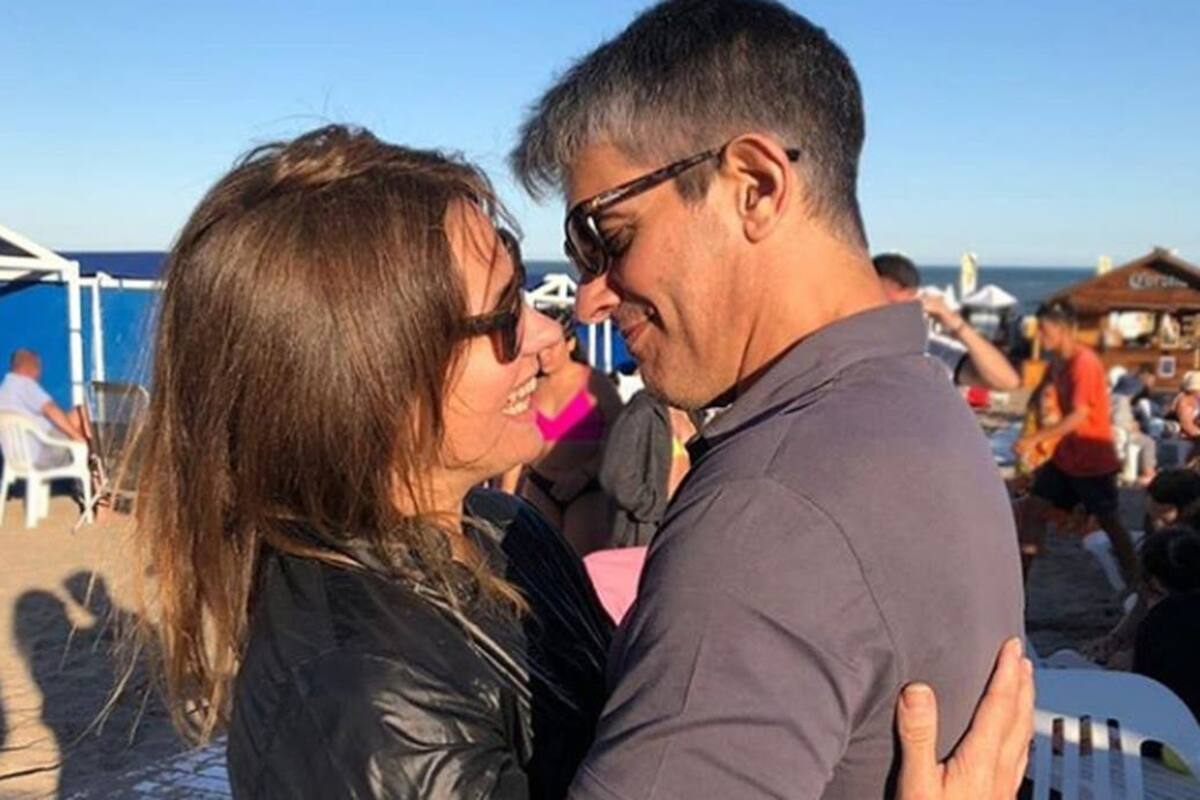 Echarri cumplió 51 años ayer, día de la primavera, y su mujer le envió un mensaje que prueba que el romance entre ellos perdura intacto a través de los años